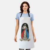 Göttliche Barmherzigkeit Jesus Vintage Schürze (Getragen)