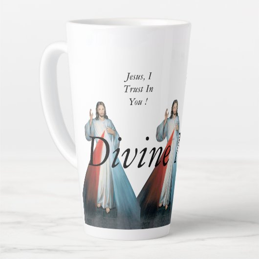 Göttliche Barmherzigkeit Milchtasse (Linke Ecke)