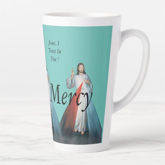 Göttliche Barmherzigkeit Milchtasse (Rechts)