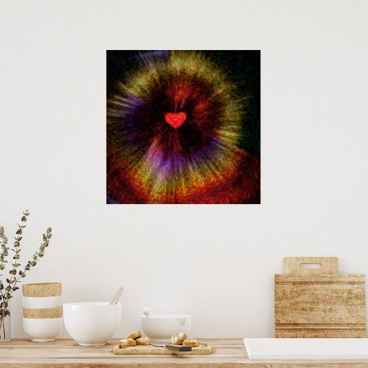 Göttliche Barmherzigkeit Poster (Küche)