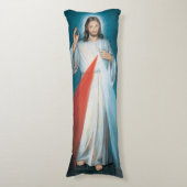 Göttliche Barmherzigkeit Seitenschläferkissen (Vorderseite Vertikal)