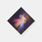 Göttliche Barmherzigkeit Serviette (Ecke)