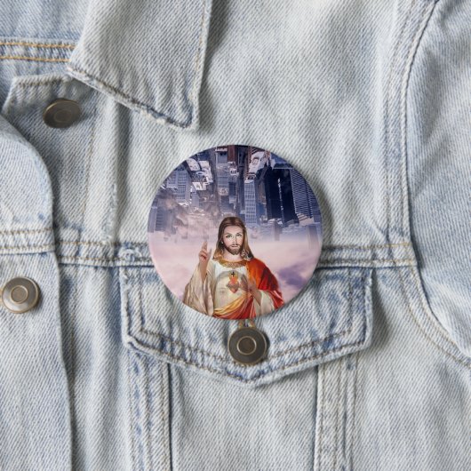 Göttliche Barmherzigkeit, St. Faustina, Jesus, dem Button (Beispiel)