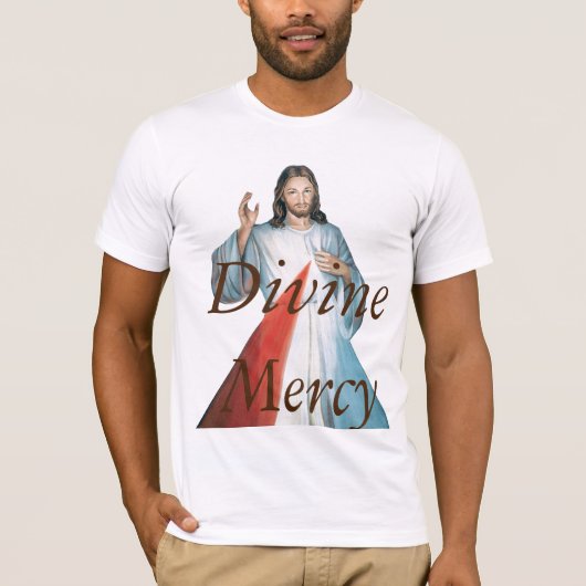 Göttliche Barmherzigkeit T-Shirt (Vorderseite)