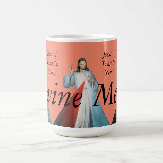 Göttliche Barmherzigkeit Verwandlungstasse (Zentrum)