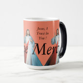 Göttliche Barmherzigkeit Verwandlungstasse (VorderseiteRechts)