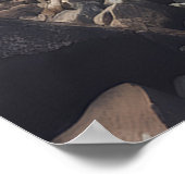 Göttliche Begegnung: Jesus auf dem Berg Poster (Ecke)