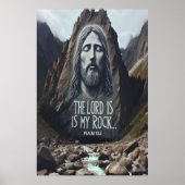 Göttliche Begegnung: Jesus auf dem Berg Poster (Vorne)
