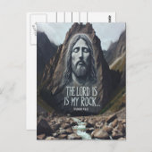 Göttliche Begegnung: Jesus auf dem Berg Postkarte (Vorne/Hinten)