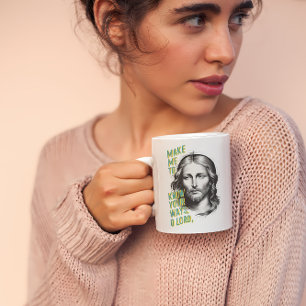 Göttliche Bitte: Lass mich deine Wege erkennen, He Kaffeetasse