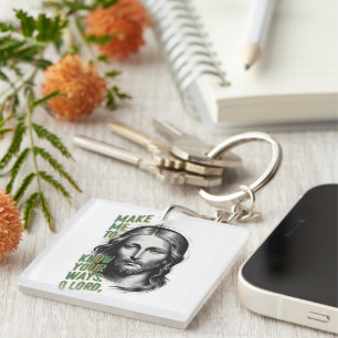 Göttliche Bitte: Lass mich deine Wege kennen, o He Schlüsselanhänger