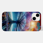 Göttliche Blume Case-Mate iPhone Hülle (Rückseite (Horizontal))