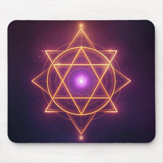 Göttliche Diwali Energie-Strömung | ArtivaNest Mousepad (Vorne)