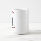 Göttliche Einladung: Zeichn in der Nähe Gottes Kaffeetasse (Mittel)