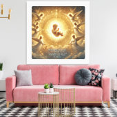 Göttliche Feindschaft: Der Prinz des Friedens Leinwanddruck (Insitu (Wohnzimmer))