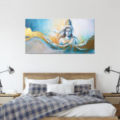 Göttliche Feindschaft Gayathiri Reimaged Leinwanddruck (Insitu (Schlafzimmer))