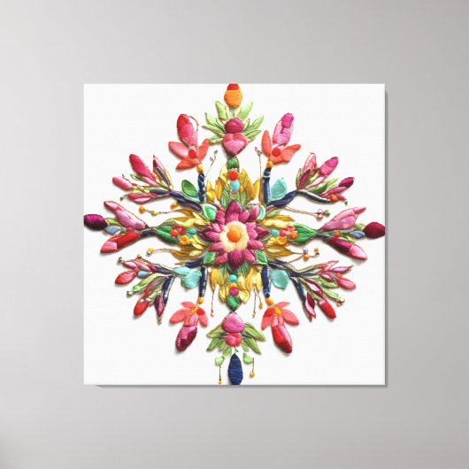 Göttliche Feminine Blumenenergie ein Geschenk der Leinwanddruck (Vorderseite)