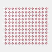 Göttliche Friedenstaube Fleecedecke (Vorderseite (Horizontal))