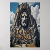 Göttliche Gegenwart unter den Bergen Poster (Vorne)