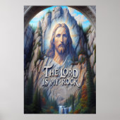 Göttliche Gegenwart unter den Bergen Poster (Vorne)