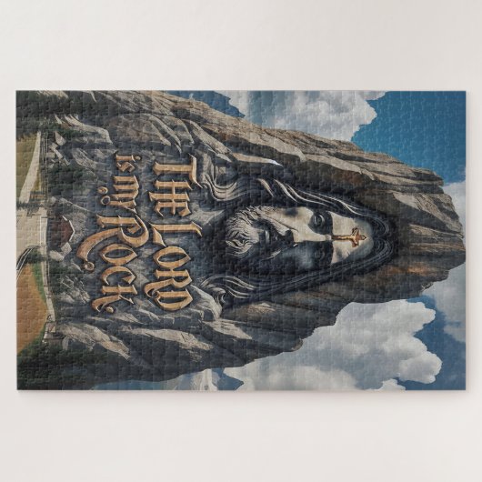 Göttliche Gegenwart unter den Bergen Puzzle (Horizontal)