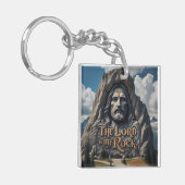 Göttliche Gegenwart unter den Bergen Schlüsselanhänger (Vorderseite links)