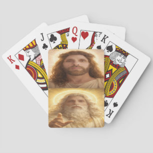 Göttliche Gesichter Benutzerdefinierte Klassische Spielkarten