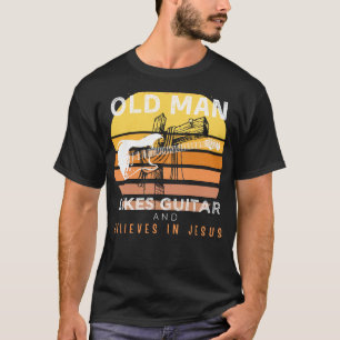 Göttliche Gesten: Grumpy Old Mans Jesus Jam mit Gu T-Shirt
