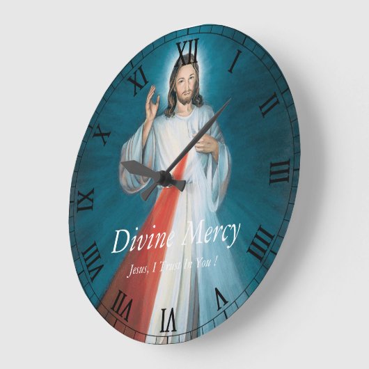Göttliche Gnade Große Wanduhr (Winkel)