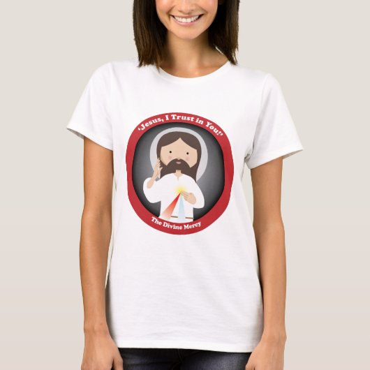 Göttliche Gnade von Jesus T-Shirt (Vorderseite)