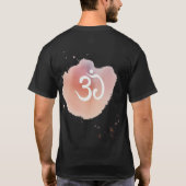 Göttliche Harmonie: Die ॐ Mandala T-Shirt (Rückseite)