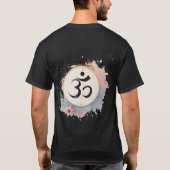 Göttliche Harmonie: Die ॐ Mandala T-Shirt (Rückseite)