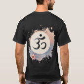 Göttliche Harmonie: Die ॐ Mandala T-Shirt (Rückseite)