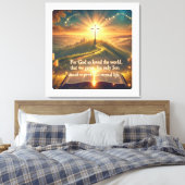 Göttliche Heiligkeit: Der Prinz des Friedens Besch Leinwanddruck (Insitu (Schlafzimmer))