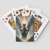 Göttliche Heiligkeit: Engel im Canyon Landschaft Spielkarten (Rückseite)