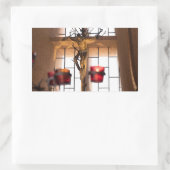 Göttliche Hingabe Gebet Rechteckiger Aufkleber (Tasche)