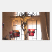 Göttliche Hingabe Gebet Rechteckiger Aufkleber (Vorderseite)