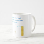 Göttliche Inspiration — Kaffeetasse (VorderseiteRechts)