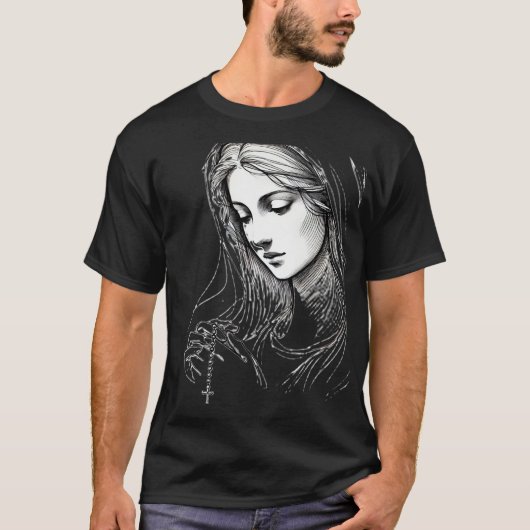 "Göttliche Inspiration: Kunst und Spiritualität" T-Shirt (Vorderseite)