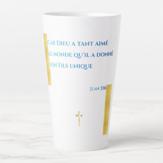 Göttliche Inspiration — Milchtasse (Vorderseite)