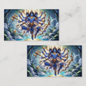 🎨 Göttliche Kreationen: Lüfter Kunst 🌟 Visitenkarte (Vorne/Hinten)