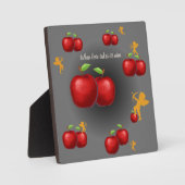 Göttliche Liebe Fotoplatte (Vorderseite)