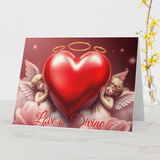 Göttliche Liebe Karte (Gelbe Blume)