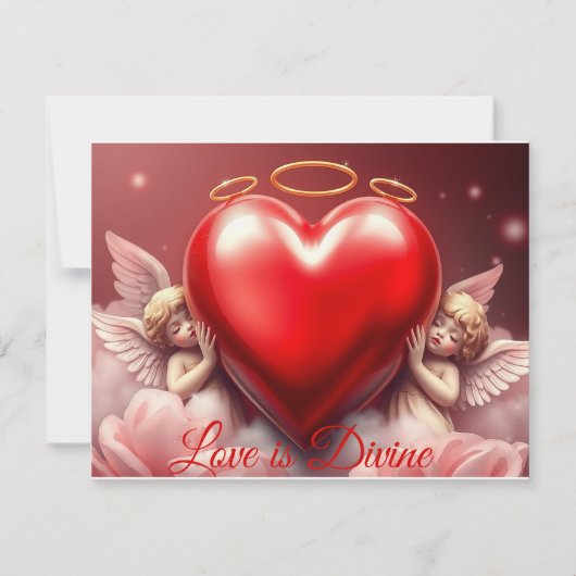 Göttliche Liebe Mitteilungskarte (Vorderseite)