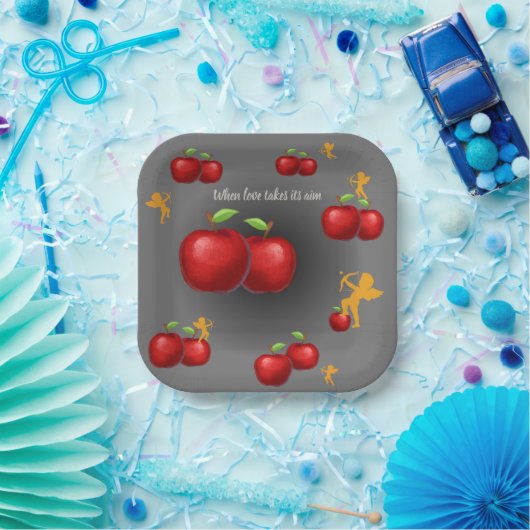 Göttliche Liebe Pappteller (Party)