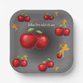 Göttliche Liebe Pappteller (Vorderseite)