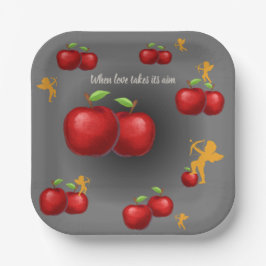 Göttliche Liebe Pappteller