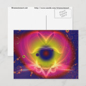 Göttliche Liebe Postkarte (Vorne/Hinten)