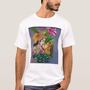"Göttliche Liebe - Radha Krishna Art T-Shirt