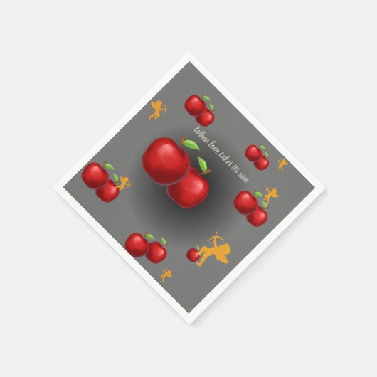 Göttliche Liebe Serviette (Ecke)